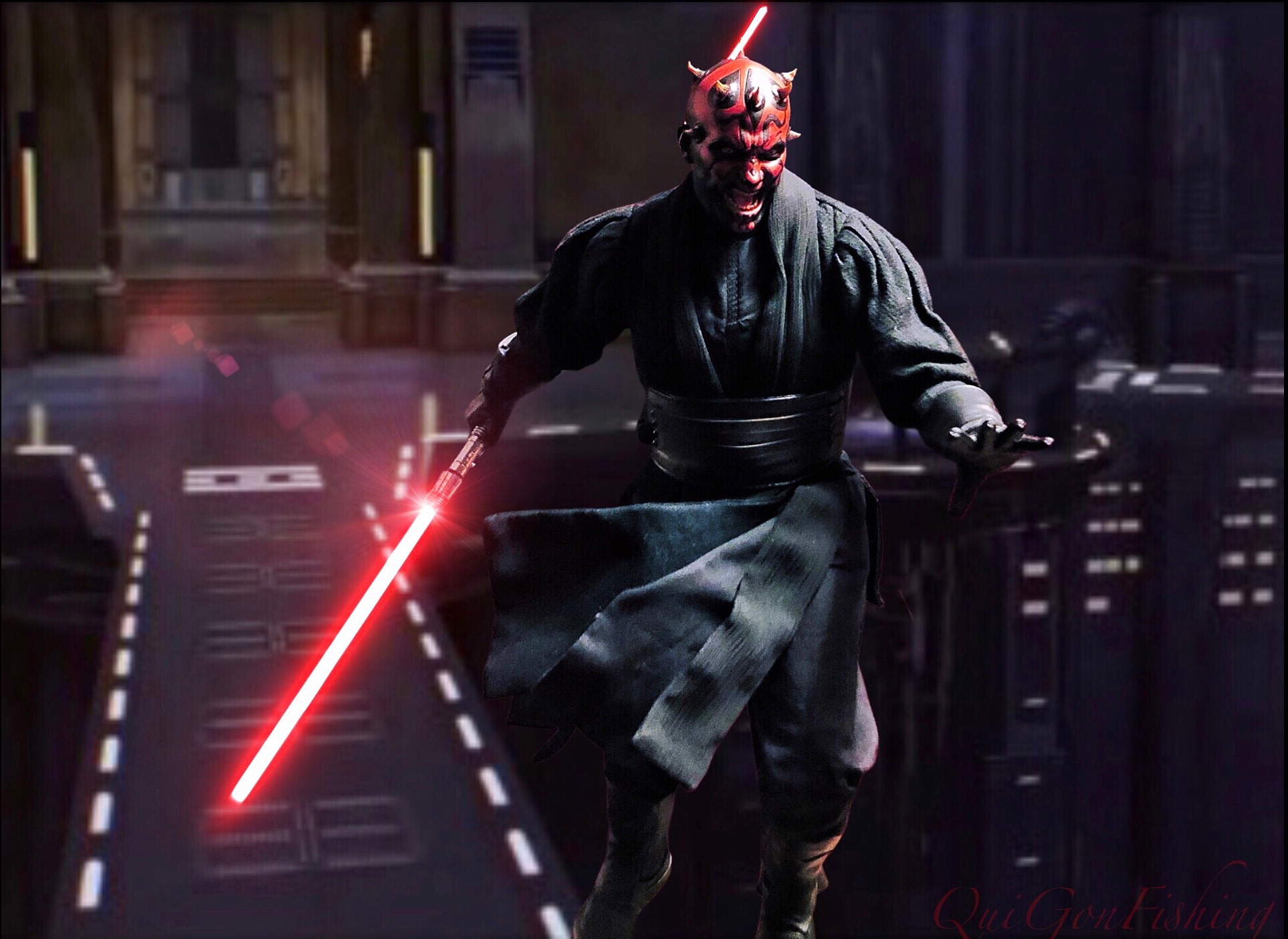 Hot Toys - Dx16   Dx17 - The Phantom Menace - Darth Maul And Sith 